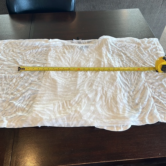 Zebra print burnout top - Picture 5 of 5